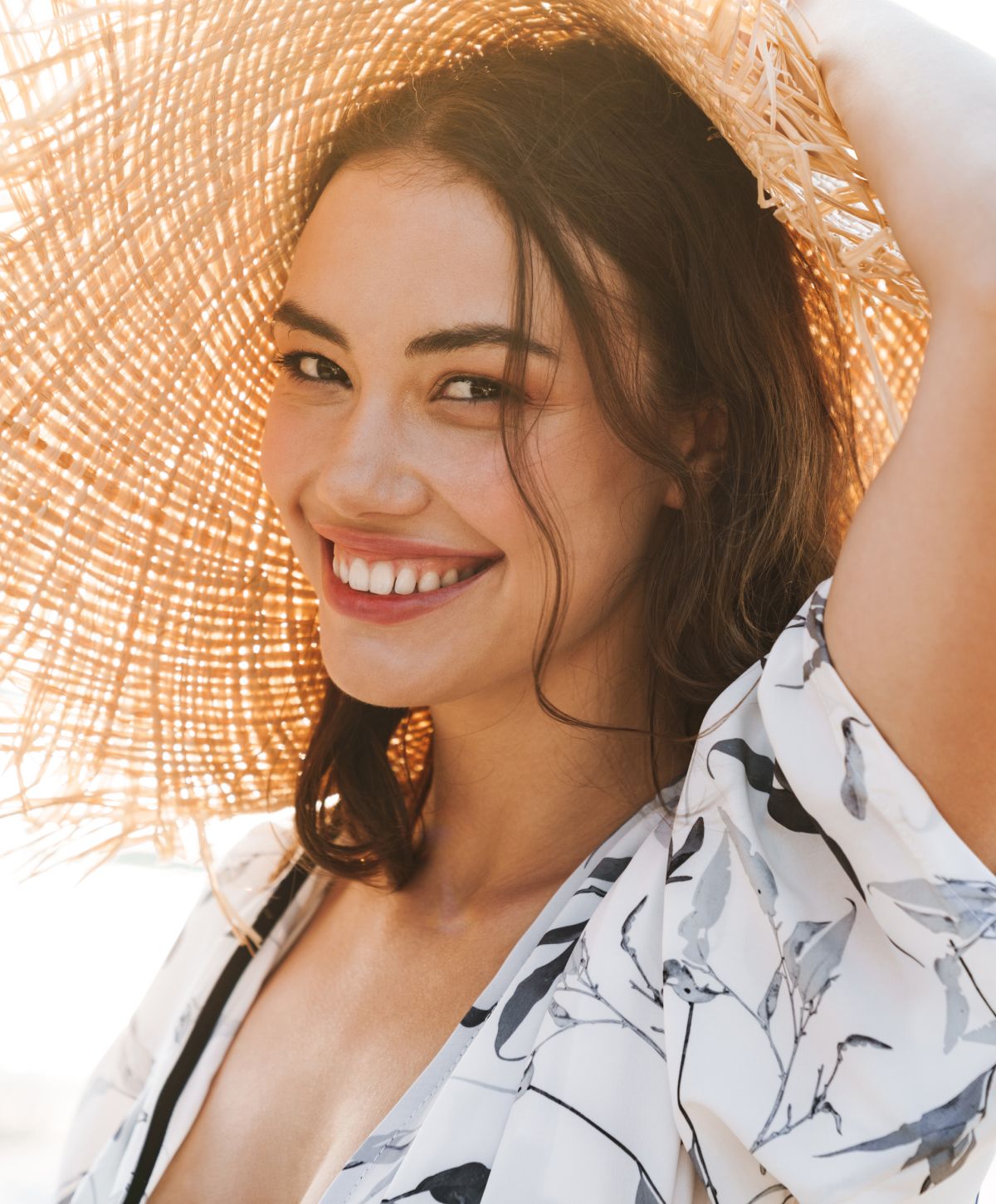 lakewood ranch rf microneedling model with blonde hair